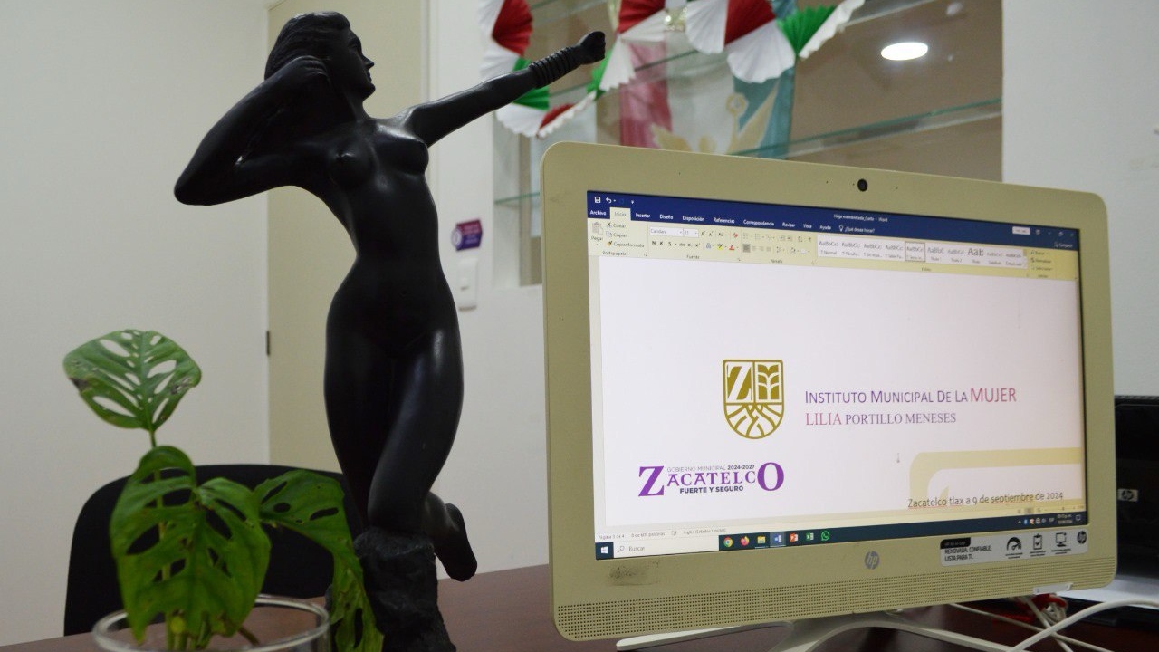 El instituto municipal de la mujer de Zacatelco establece acciones que reduzcan la brecha de violencia hacia las mujeres