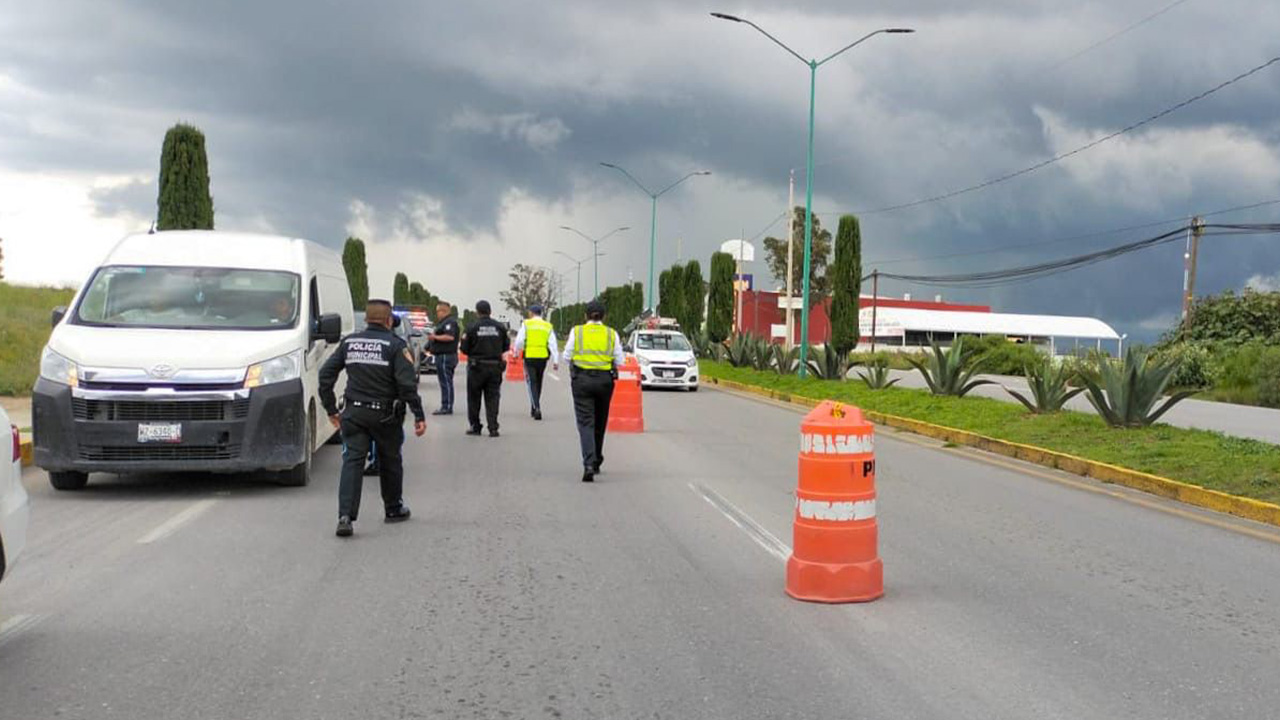 Gobierno de Huamantla y Ocra implementan operativo para recuperar vehículos robados