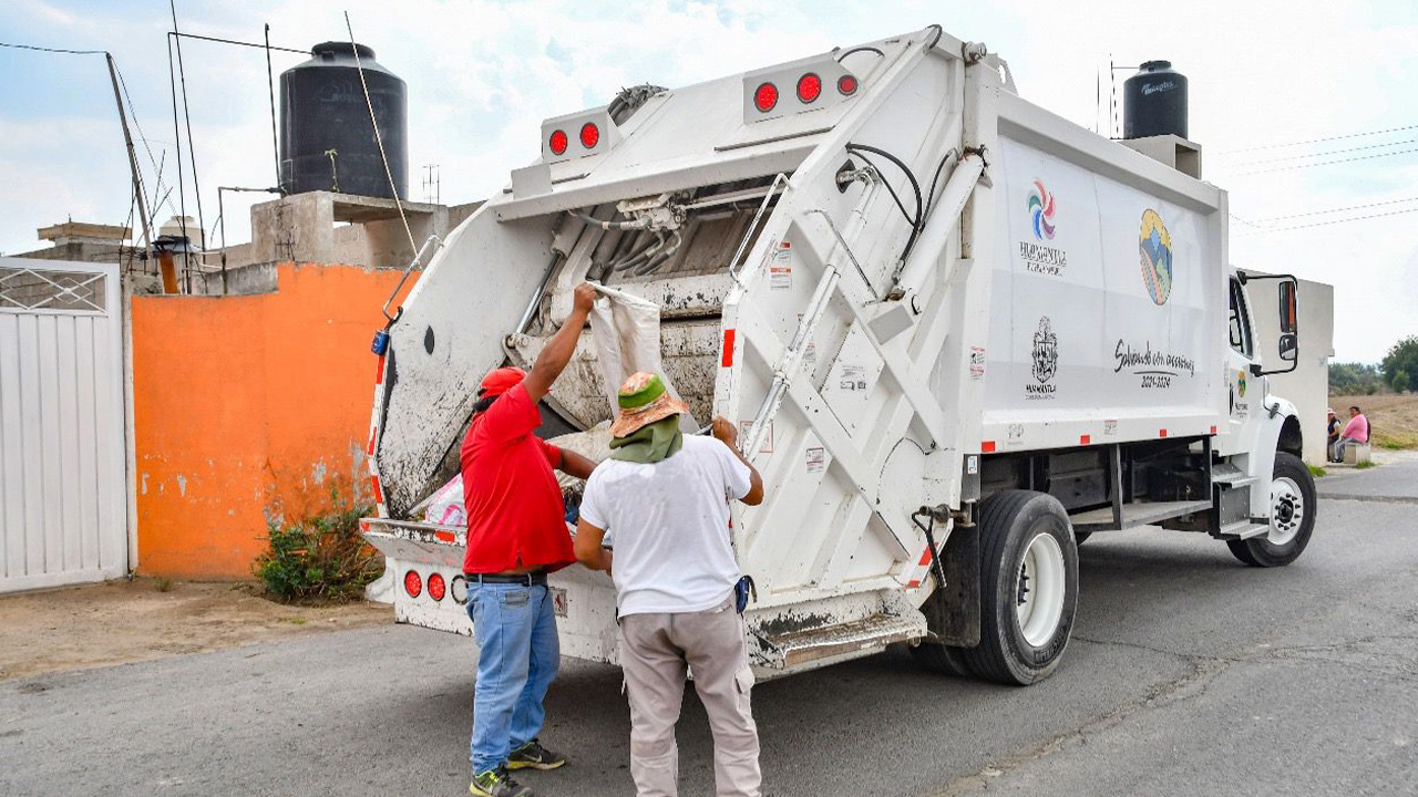 Anuncia gobierno municipal de Huamantla interrupción en el servicio de recolección de basura