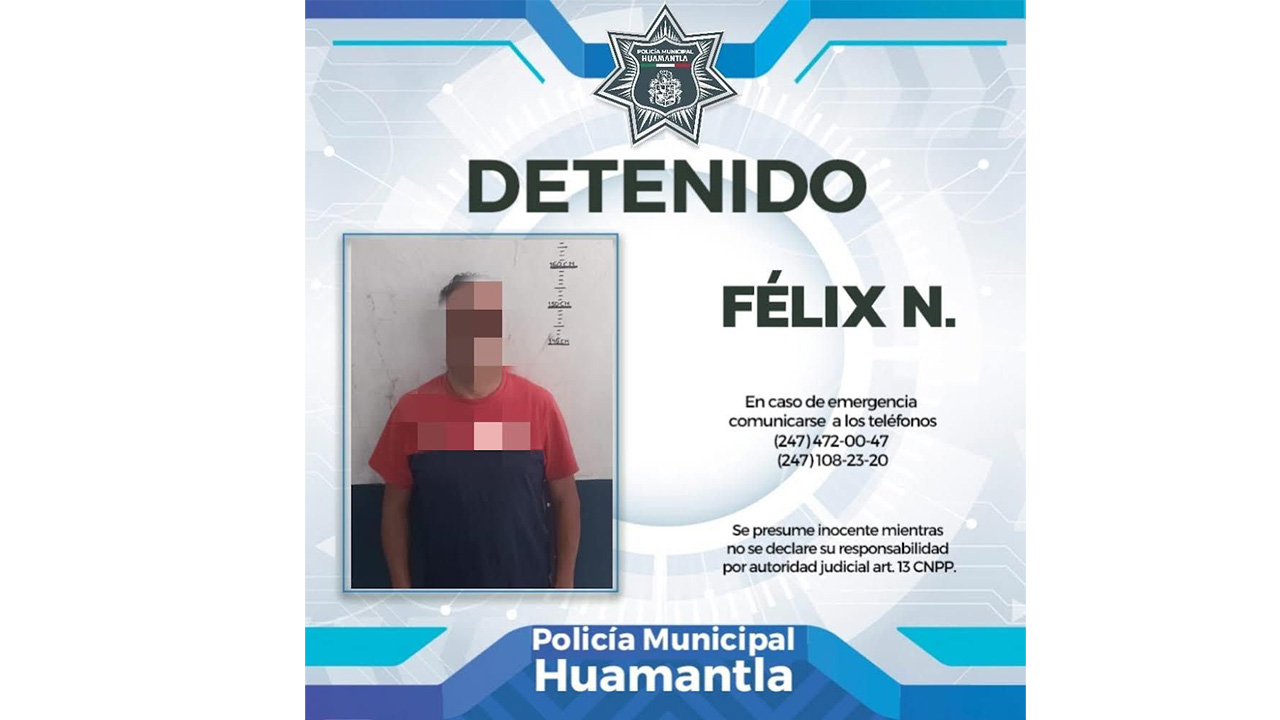 Detiene policía de Huamantla a conductor ebrio que hirió a transeúntes