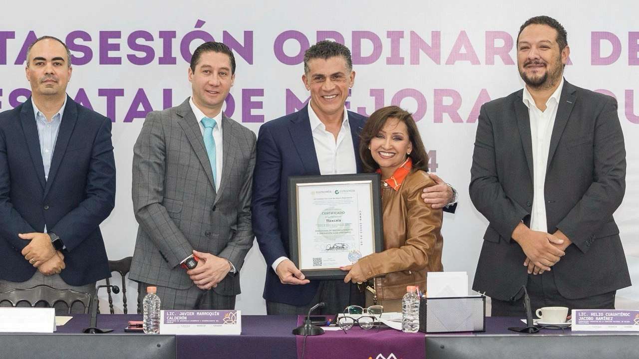 Municipio de Tlaxcala recibe certificación PROSARE y avanza en políticas de mejora regulatoria