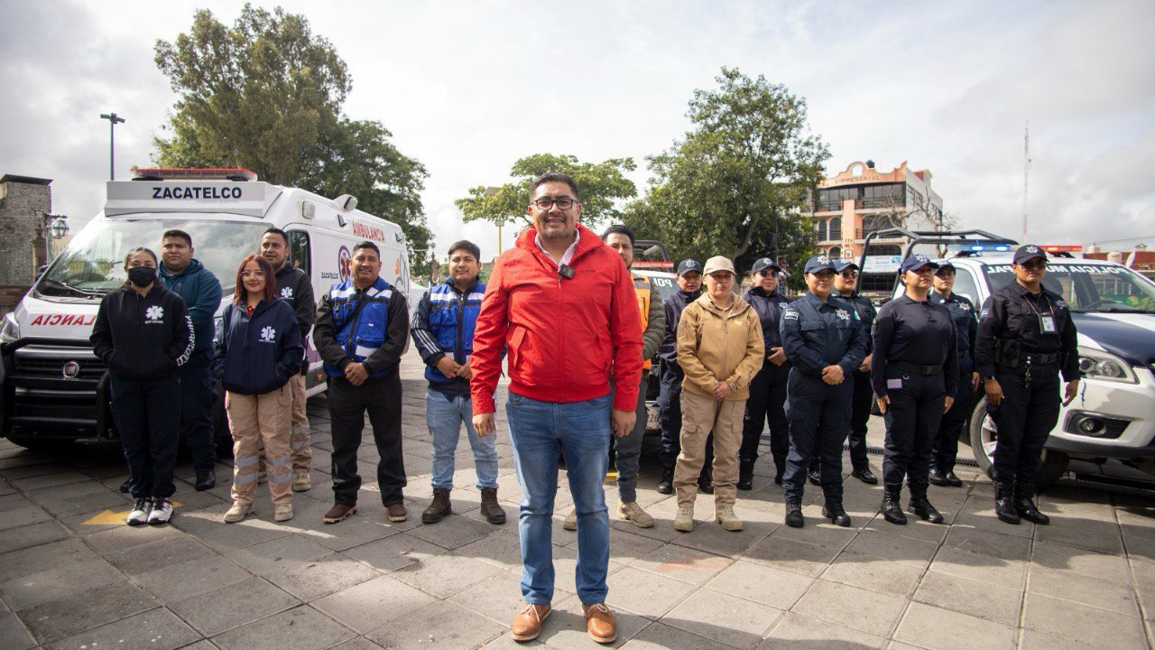 Gobierno de Zacatelco trabajará para recuperar la confianza de la ciudadanía en el cuerpo policiaco.