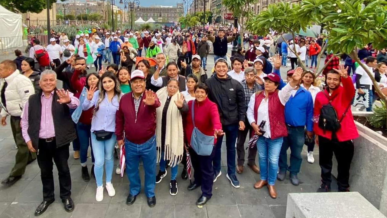 Vicente Morales, el diputado cercano a la gente, asiste a la toma de posesión de la nueva presidenta de México