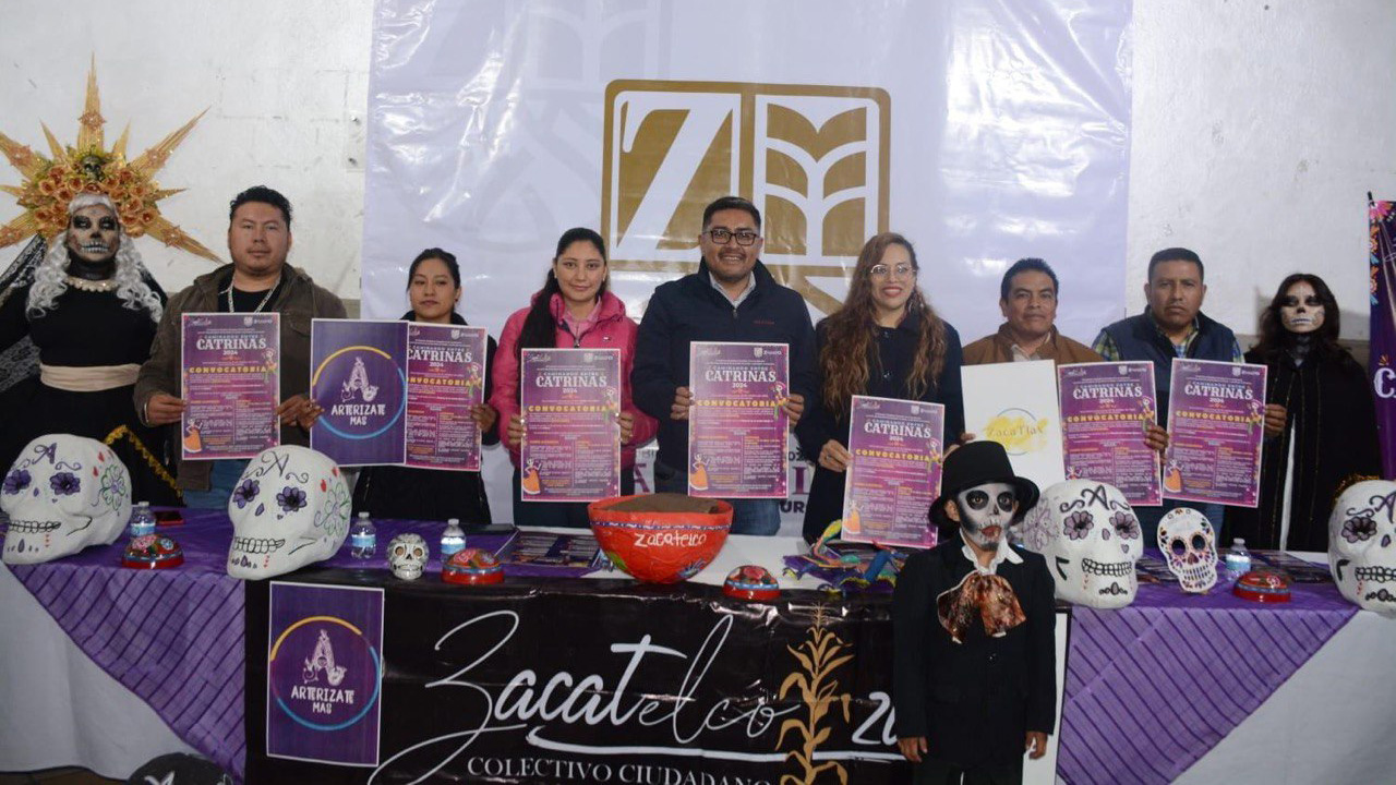 El Colectivo Ciudadano ZacatelcoZi presenta la convocatoria para este emblemático desfile en honor al Día de Muertos.