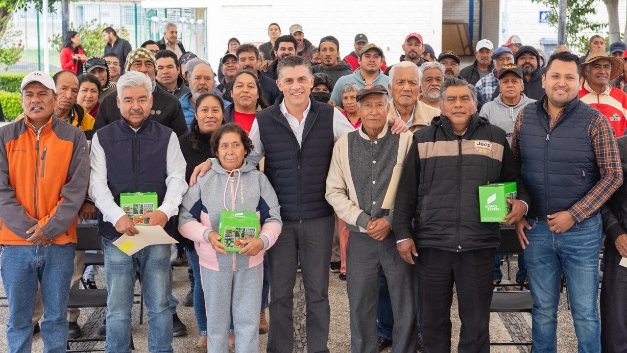 Fortalece Ayuntamiento de Tlaxcala el campo local con insumos para productores de maíz