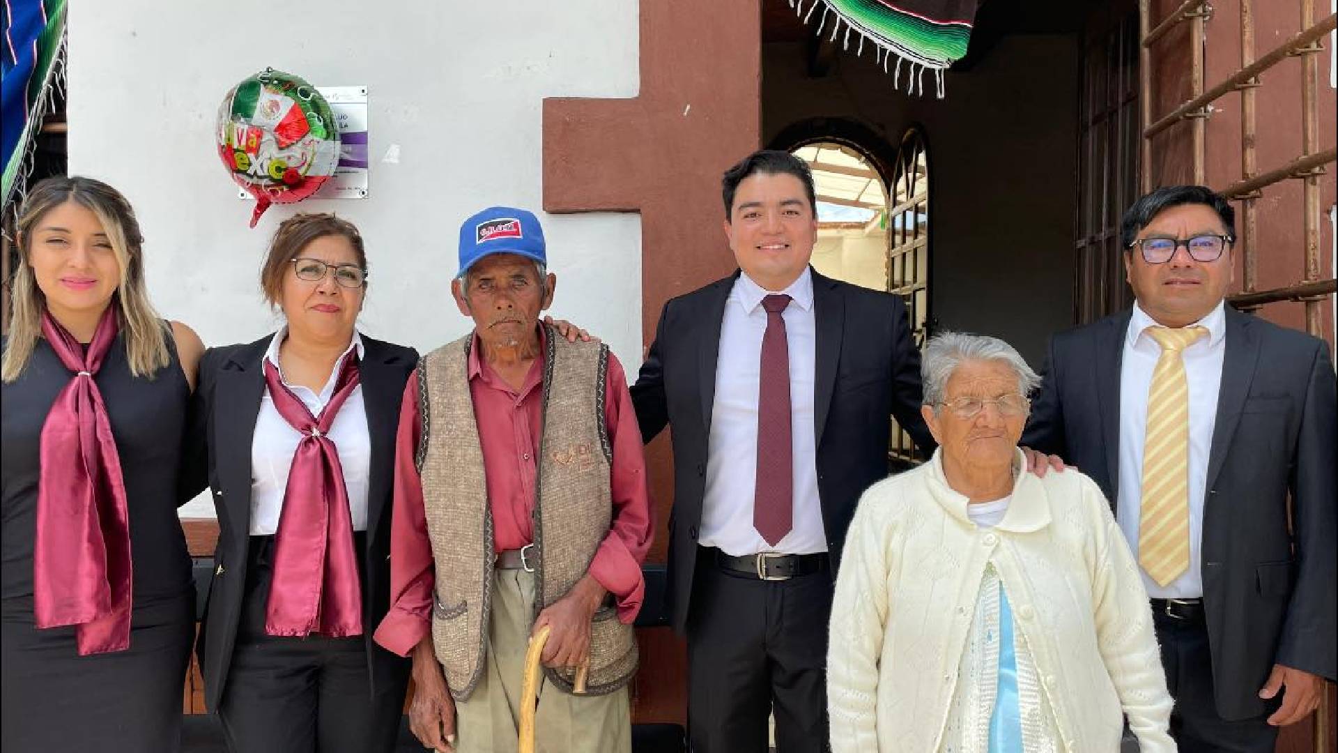 Toma de protesta del C. Antonio Corona Pérez como presidente de la comunidad de San Damián Tlacocalpan