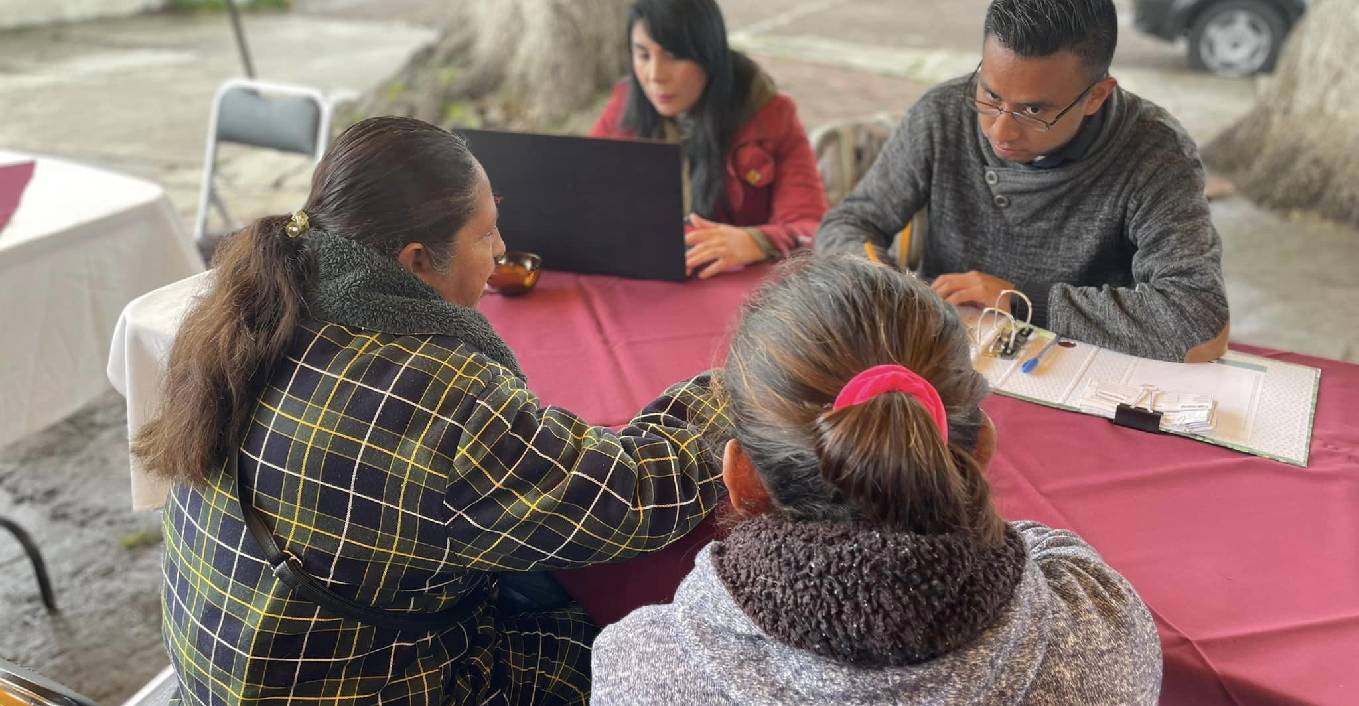 Inicio del programa #AlcaldeEnTuBarrio en Amaxac de Guerrero