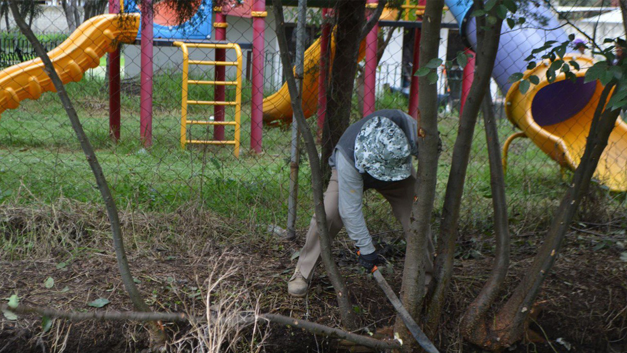 Comienzan los trabajos de rescate y embellecimiento del parque ecológico “Los Ladrillos”.