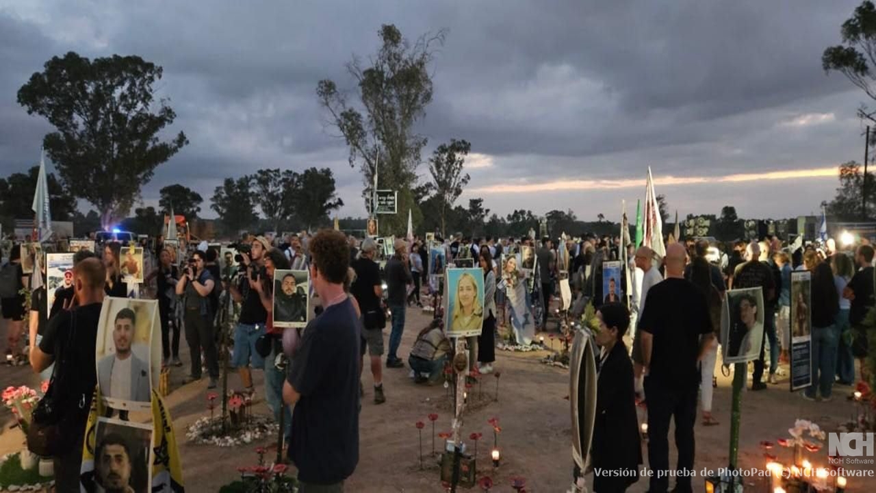 Intento de ataque de Hamás durante ceremonia en memoria de las víctimas del 7 de octubre