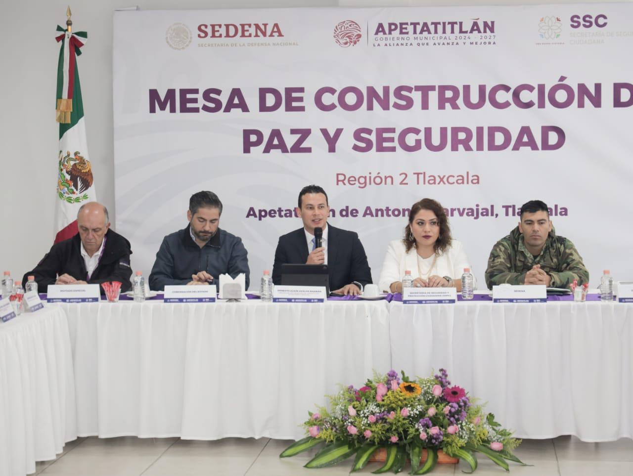 Autoridades y Comunidad de Tlaxcala se Reúnen para Fortalecer la Paz y la Seguridad en la Región 2