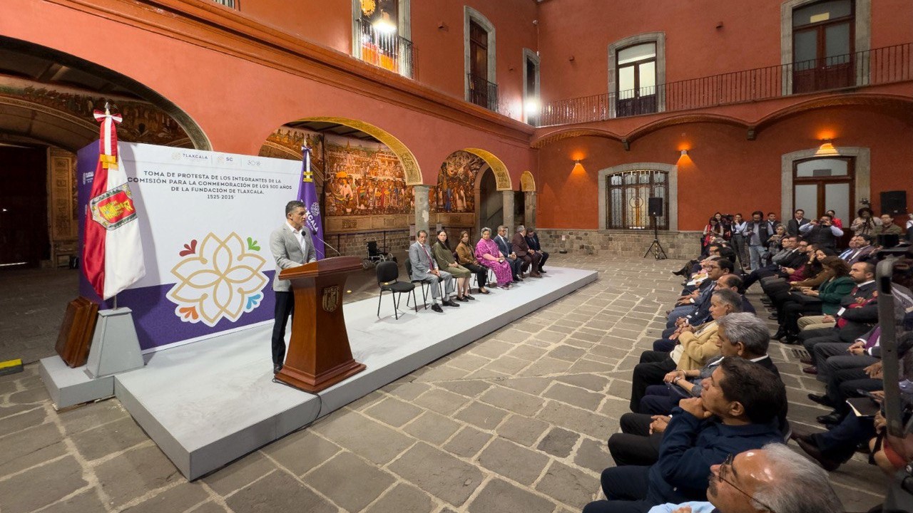 Asume Alfonso Sánchez compromiso como integrante de la comisión organizadora de los 500 años de la Fundación de la Ciudad de Tlaxcala