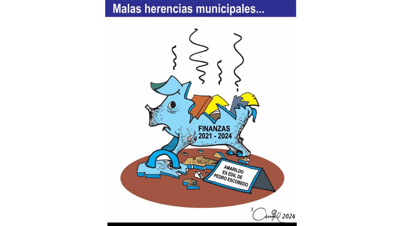 Malas herencias municipales...