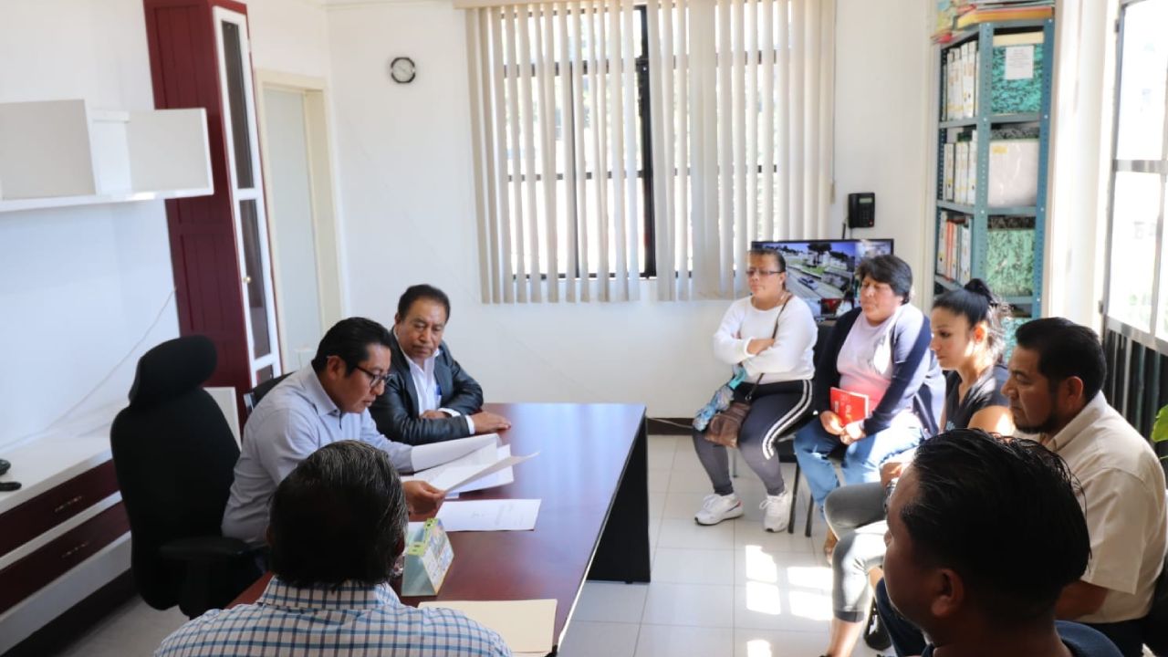 La trinidad Chimalpa recibe la visita del presidente Municipal para atender demandas ciudadanas.