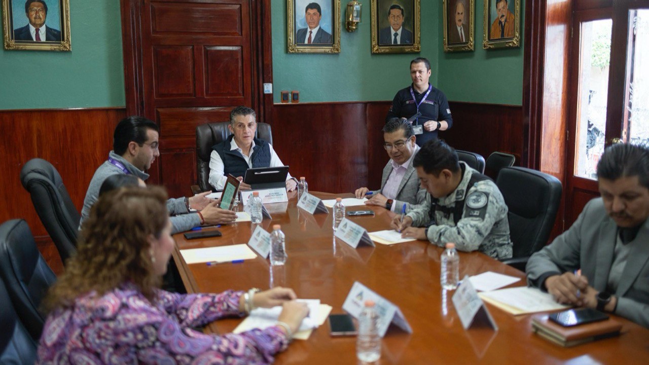 Encabeza presidente Alfonso Sánchez instalación de Consejo Municipal de Seguridad Ciudadana en Tlaxcala de Xicohténcatl