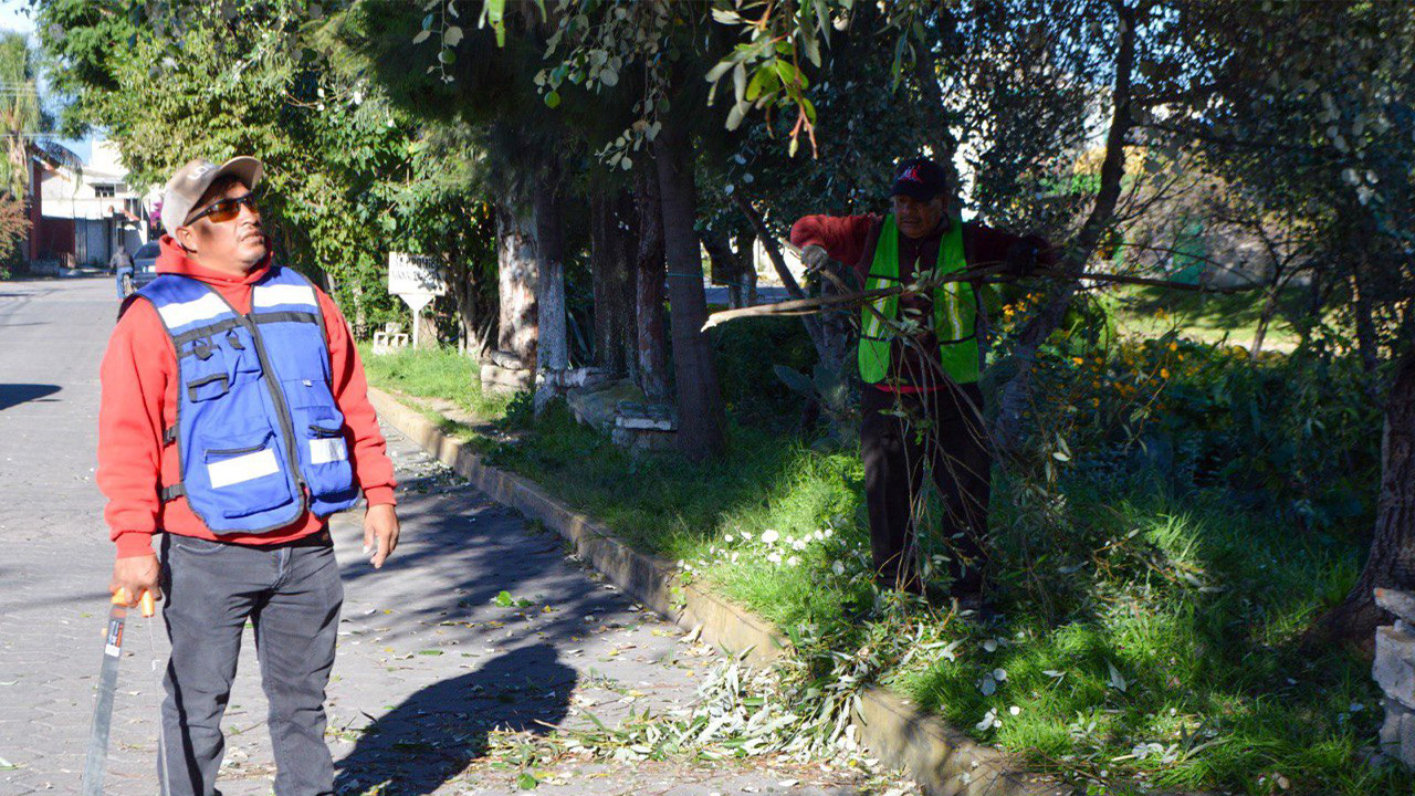 Inician trabajos de mantenimiento y embellecimiento de la Barranca Seca.