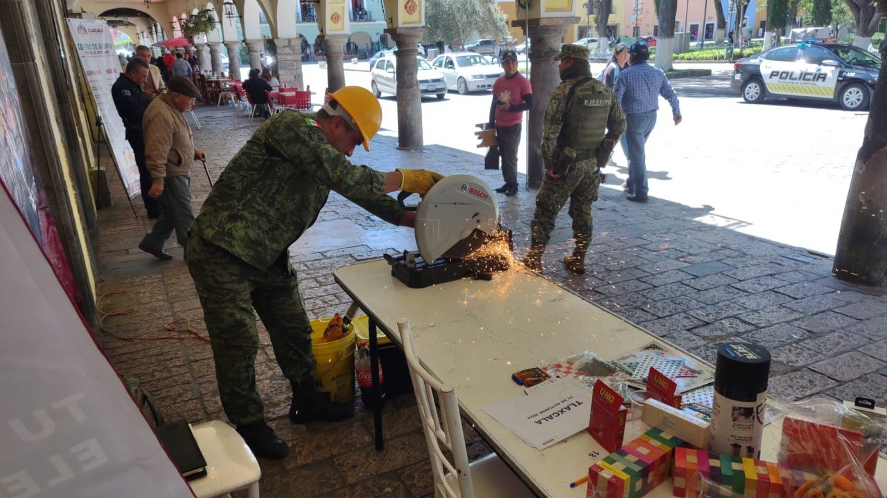 Exitosa la Campaña de Canje de Armas 2024 en Tlaxcala de Xicohténcatl