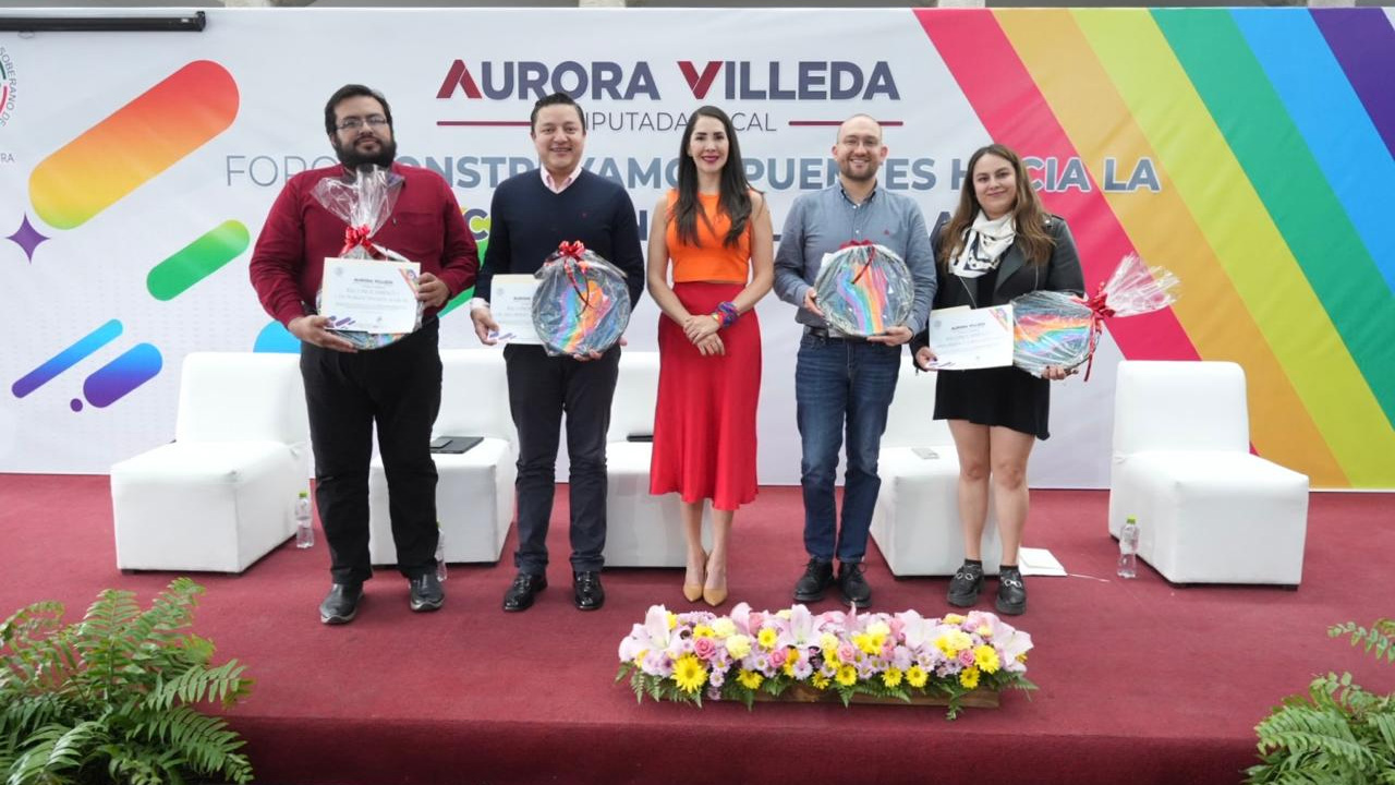 Aurora Villeda impulsa la inclusión de la comunidad LGBTTIQ+ a través de foro en el Congreso del Estado