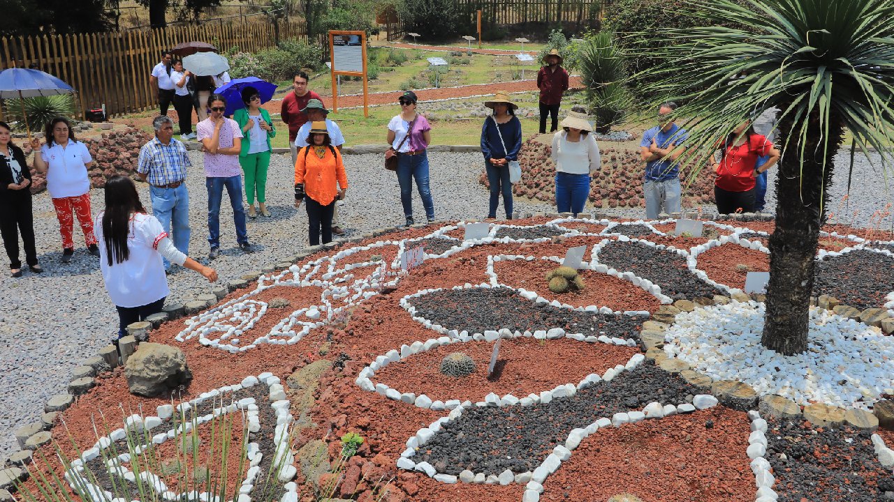 Organizan Conabio y UATx taller de monitoreo comunitario   de aves en el Jardín Etnobiológico Tlaxcallan