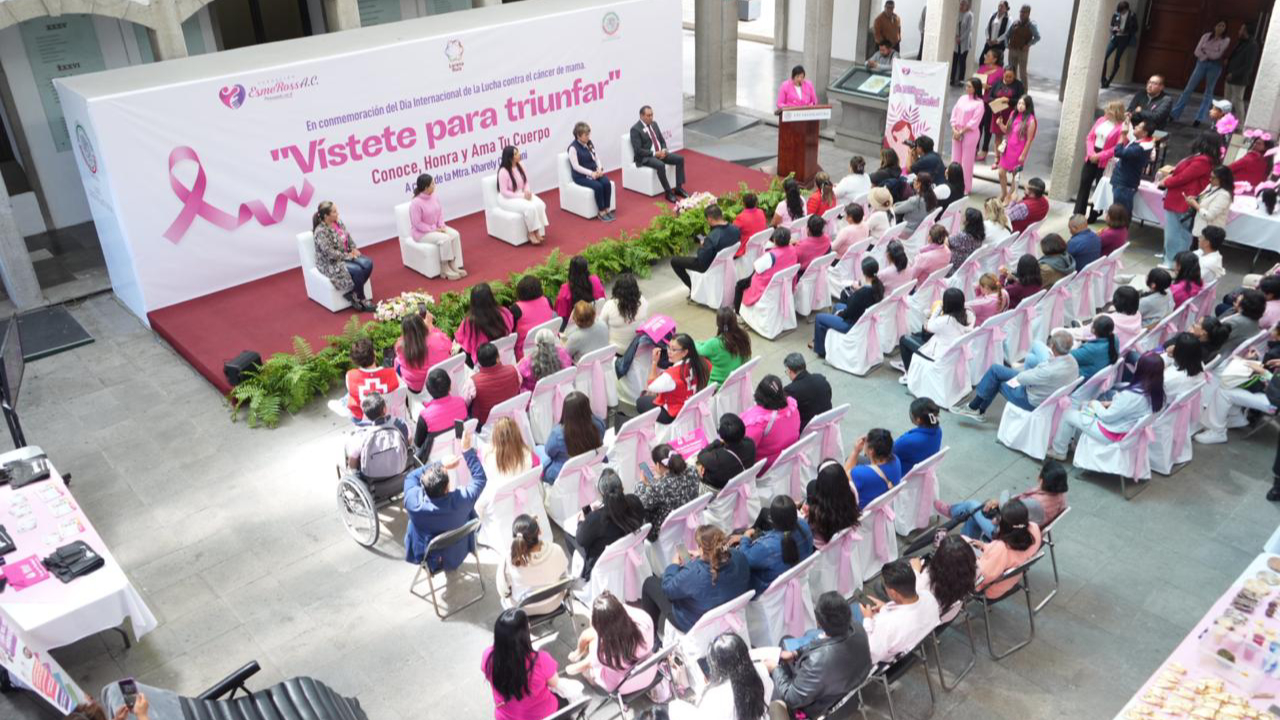 Conmemora Congreso del Estado el Día Mundial de la Lucha Contra el Cáncer de Mama