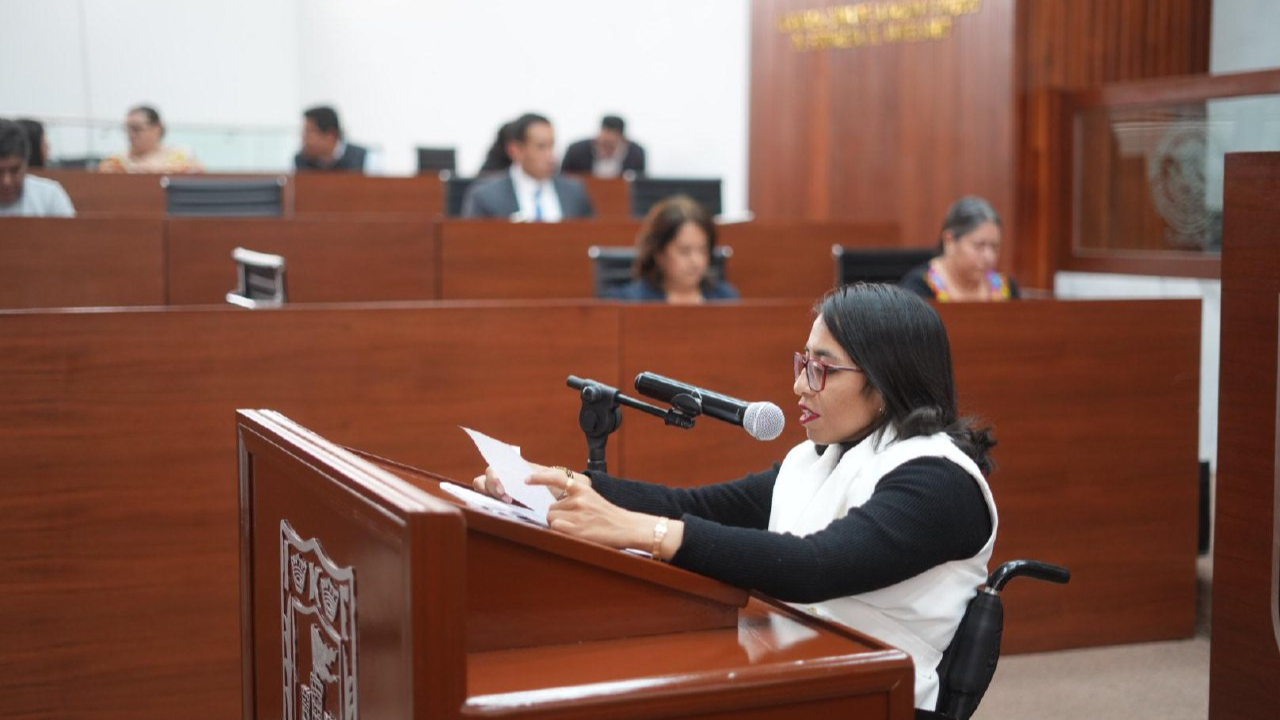 Presenta diputada Gabriela Hernández iniciativa para expedir la Ley de la Comisión Estatal de Derechos Humanos de Tlaxcala