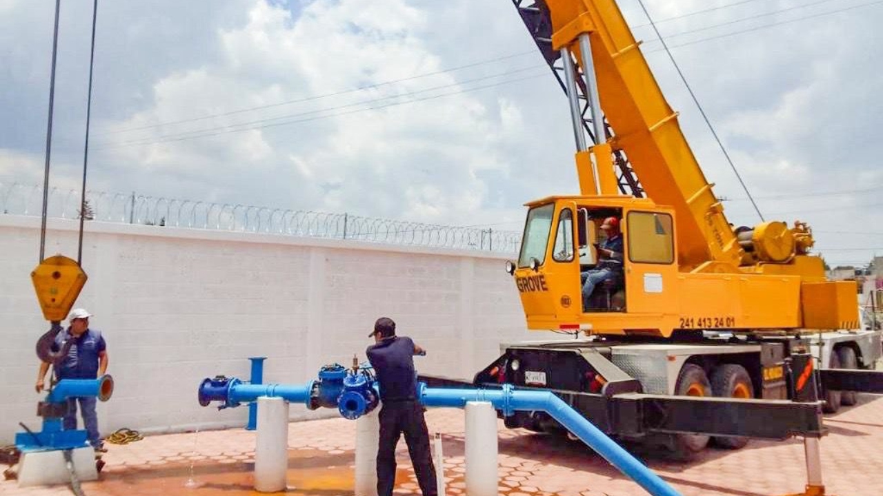 Ejecuta CAPAMH plan integral de mantenimiento preventivo en pozos de Huamantla