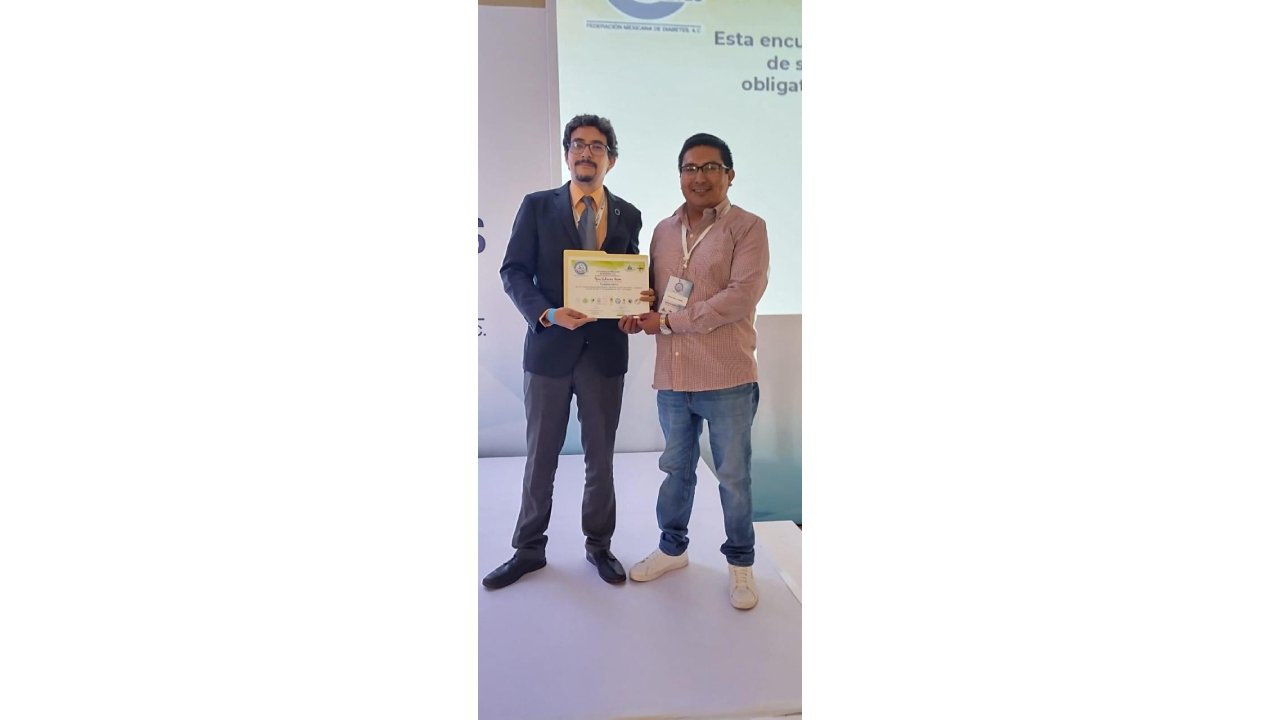 Ganan investigadores del CTBC primer lugar en el XXXIII Congreso Nacional de Diabetes