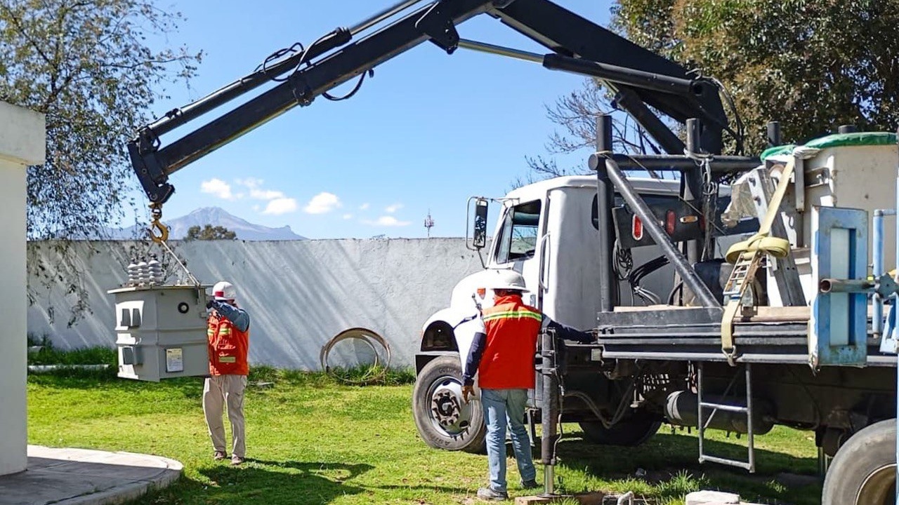 Realizó CAPAMH trabajos de mantenimiento en el pozo de Santa Ana Ríos para garantizar el abasto de agua