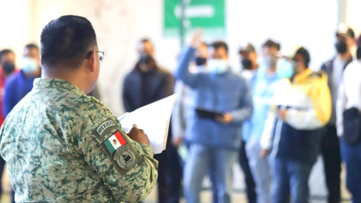 En Chiautempan Realizan Sorteo para el Servicio Militar Nacional