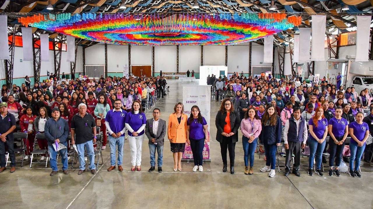 Se convierte Huamantla en el municipio con más redes de mujeres constructoras de la paz