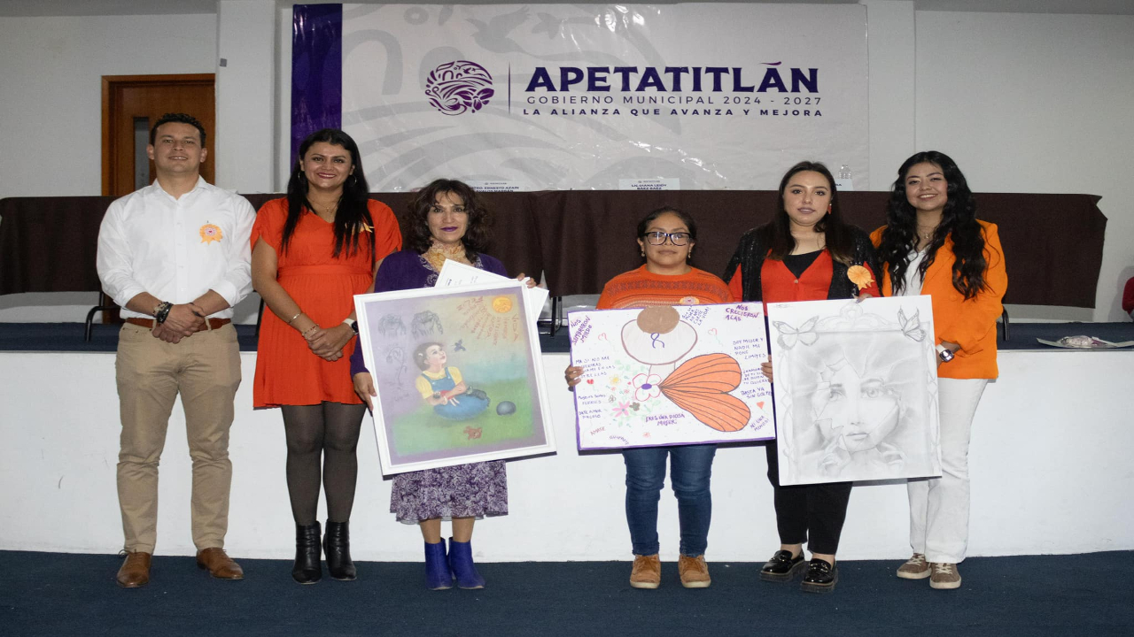 Reconocimiento al Talento y Esfuerzo en el Día Internacional para la Eliminación de la Violencia contra las Mujeres en Apetatitlán