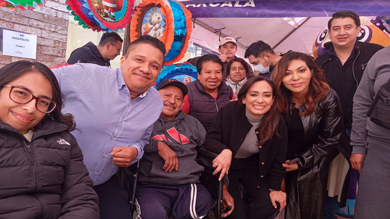 Zacatelco participa en la “1ª Feria de la Inclusión” celebrada por el SEDIF.