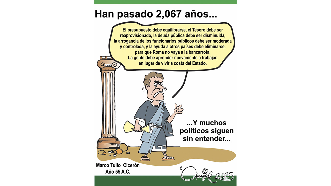 Han pasado 2067 años