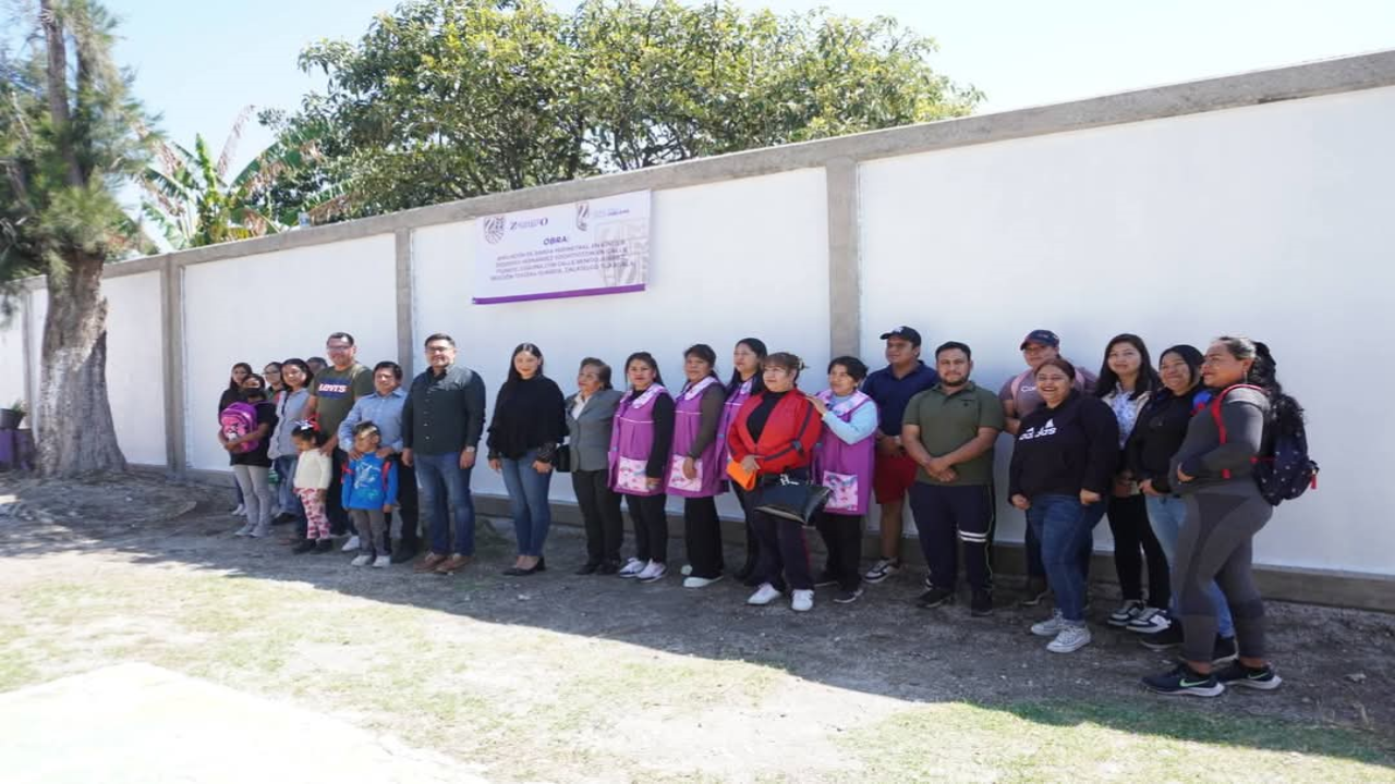 Se fortalece la infraestructura educativa con importante obra en el Kinder de Guardia.