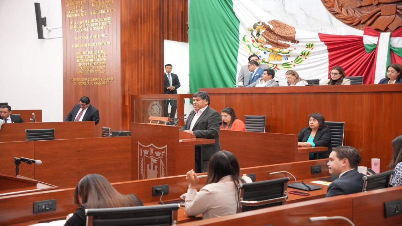 Presenta diputado Vicente Morales iniciativa para reformar la Ley del Notariado del Estado de Tlaxcala