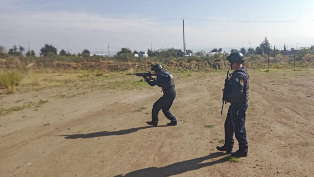 Policía Municipal de Huamantla fortalece su preparación táctica con curso de Operaciones Especiales