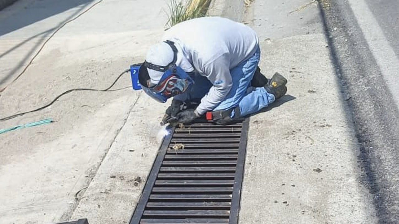 Refuerza CAPAMH acciones preventivas ante lluvias en Huamantla
