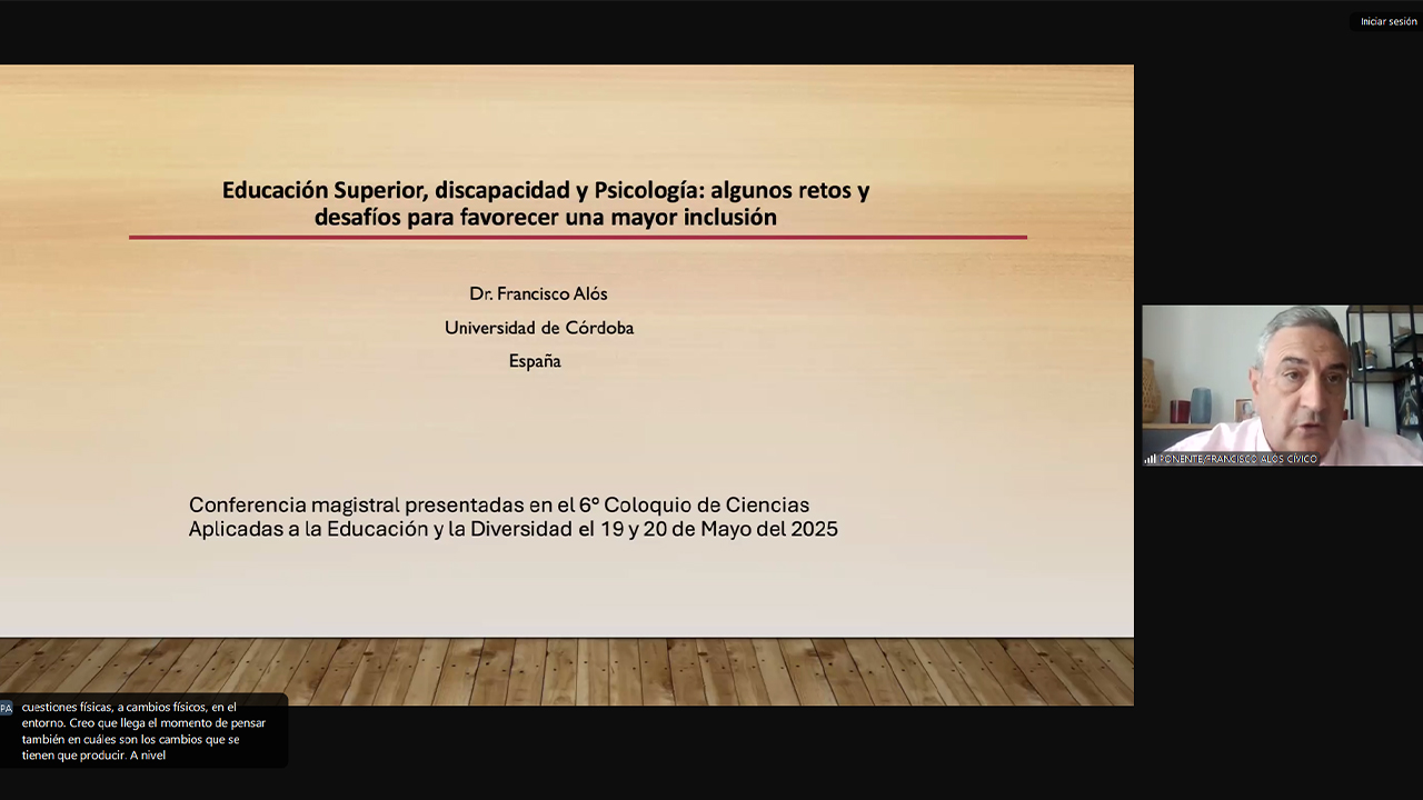 Inició en la UATx “6to Coloquio internacional ciencias aplicadas a la educación y la diversidad”