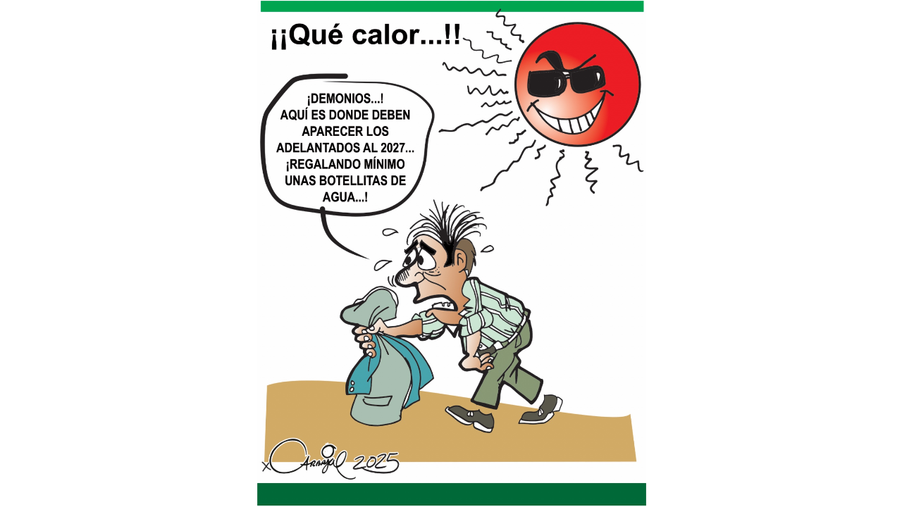 ¡¡Qué calor...!!