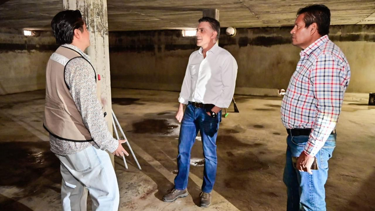 Supervisa el presidente municipal Alfonso Sánchez García trabajos de rehabilitación en pozos de agua potable de la capital