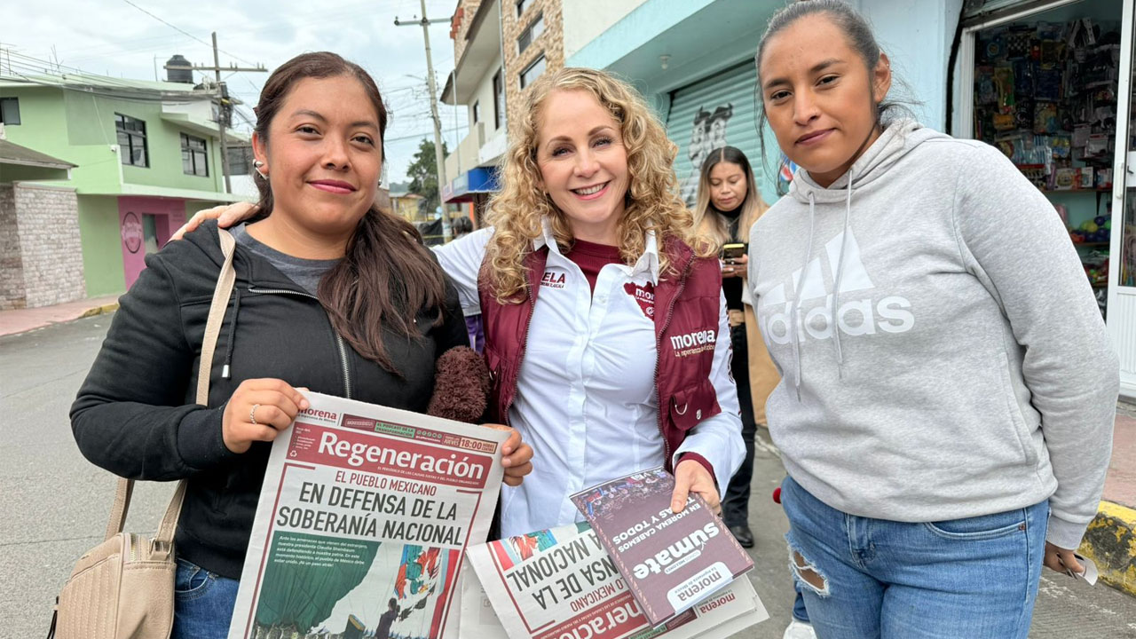 Marcela González: “La Transformación camina con el pueblo"