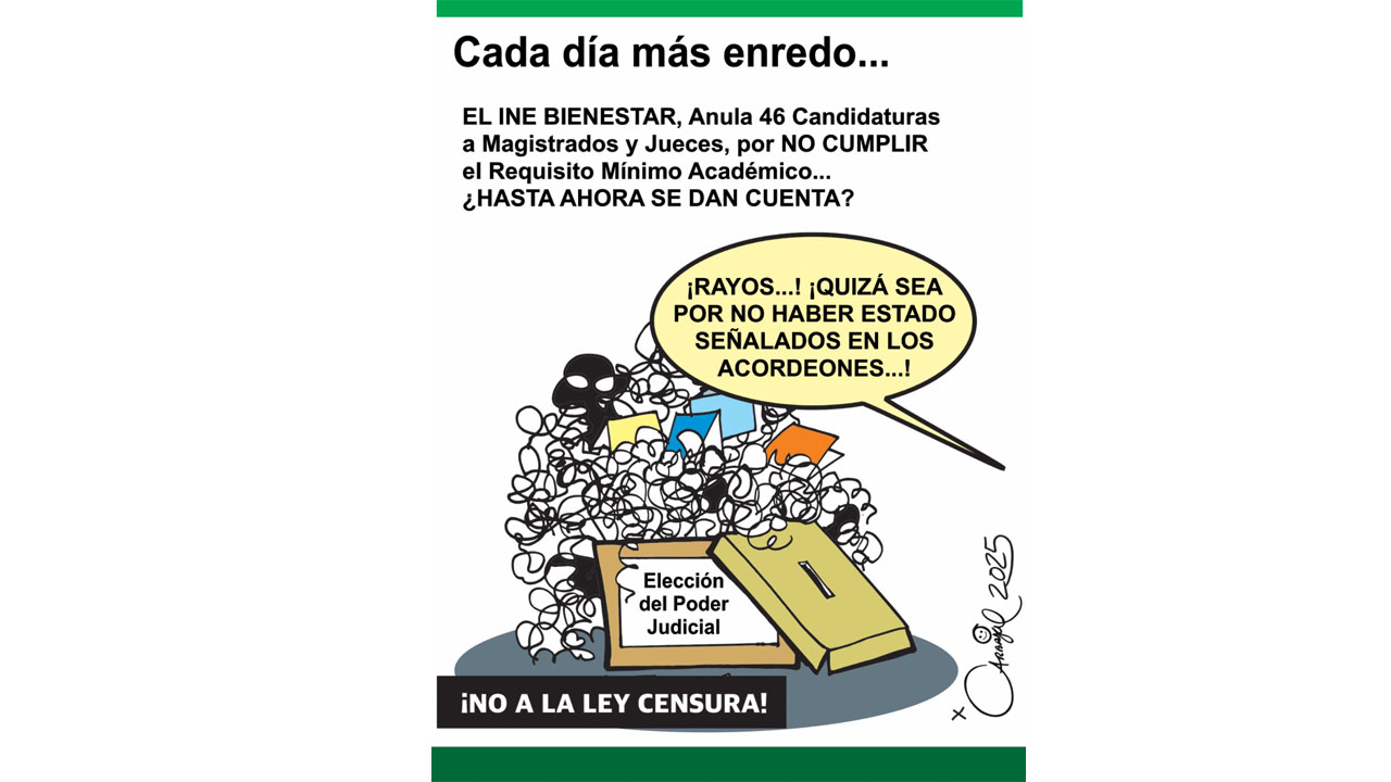 Cada día más enredo...