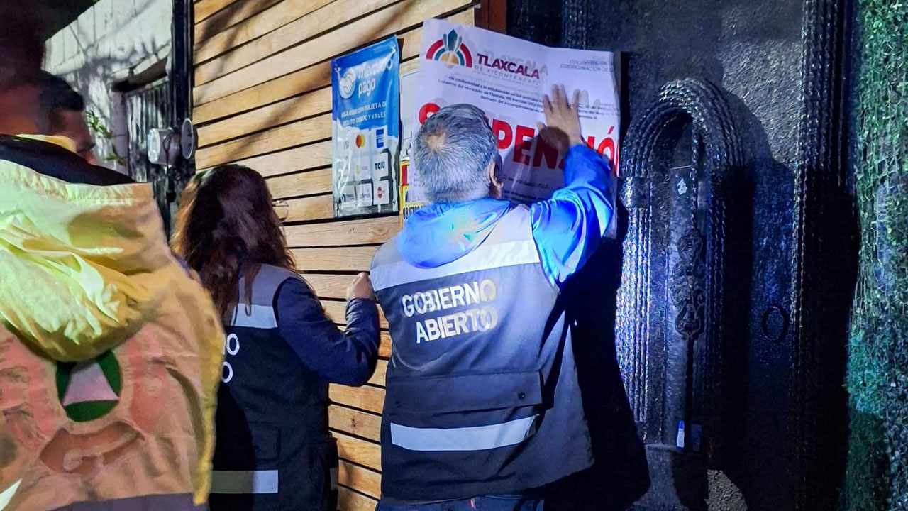 Clausuran bar en Tlaxcala capital por incumplir normatividad municipal