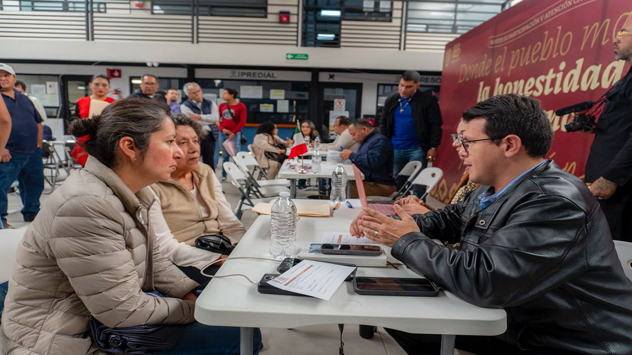 Encabeza Javier Rivera Bonilla el primer “Martes de Participación y Atención Ciudadana” en Apizaco