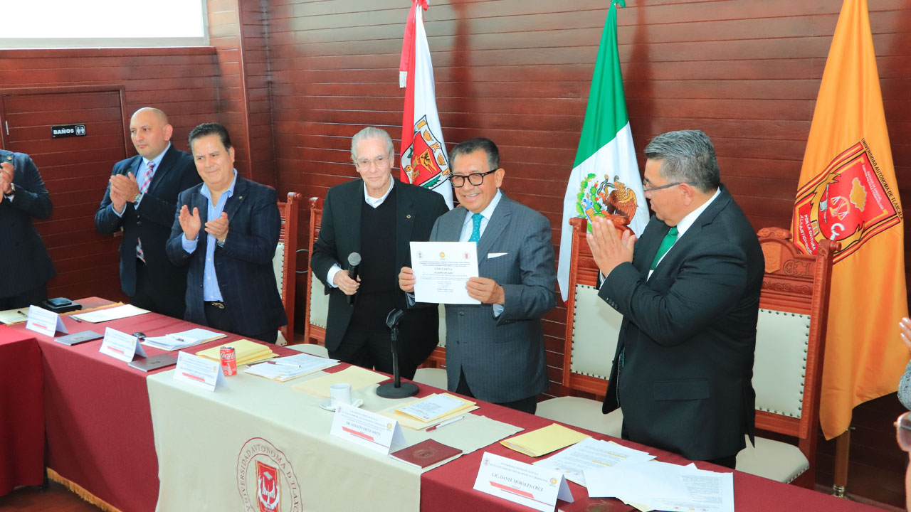 Derecho UATx fue sede de reunión de trabajo de la Circunscripción No. 8 de ANFADE