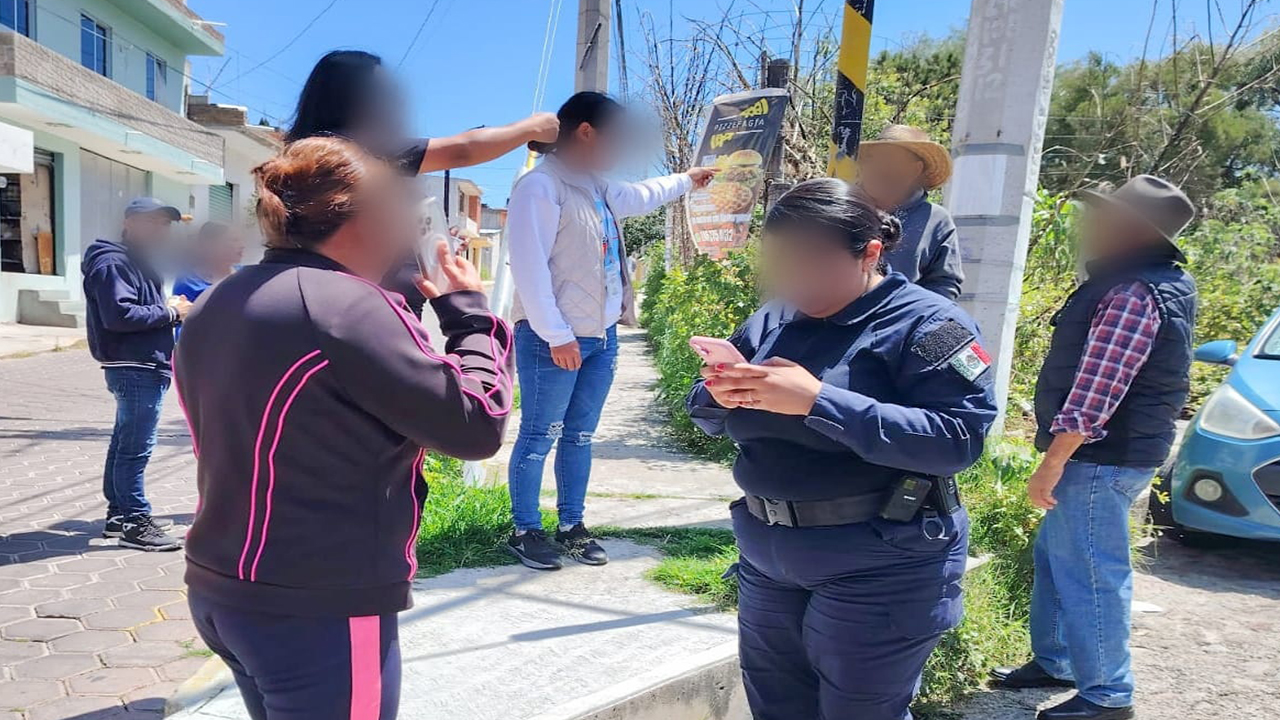 Coordinación entre policía municipal y estatal deriva en la detención de dos presuntos asaltantes, rescate de lo robado y atención a la víctima