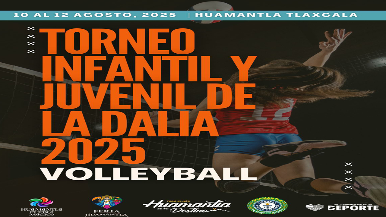 Torneo Infantil y Juvenil de la Dalia: el voleibol florece desde las nuevas generaciones