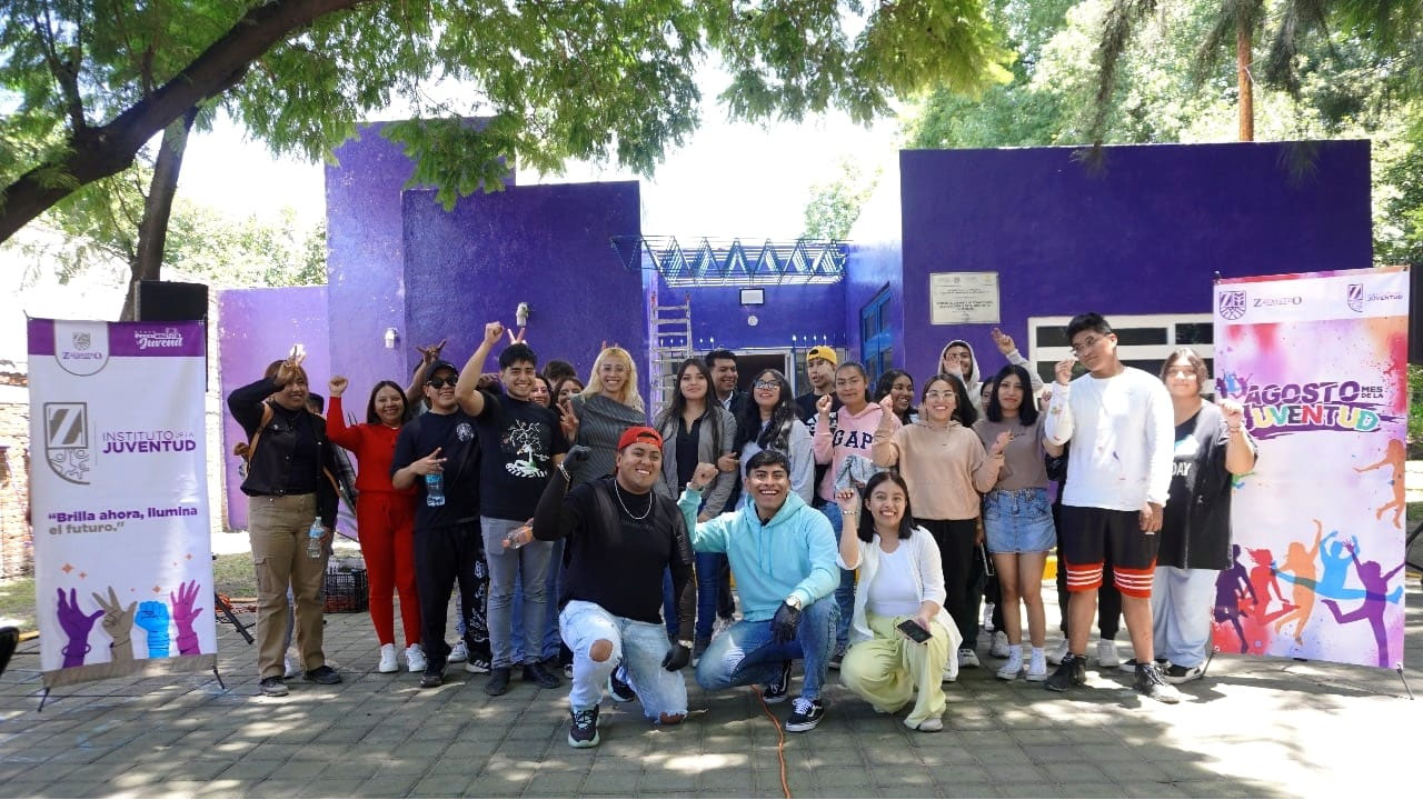 Reinauguran el Parque “El Serdán” en Zacatelco como parte del Mes de la Juventud