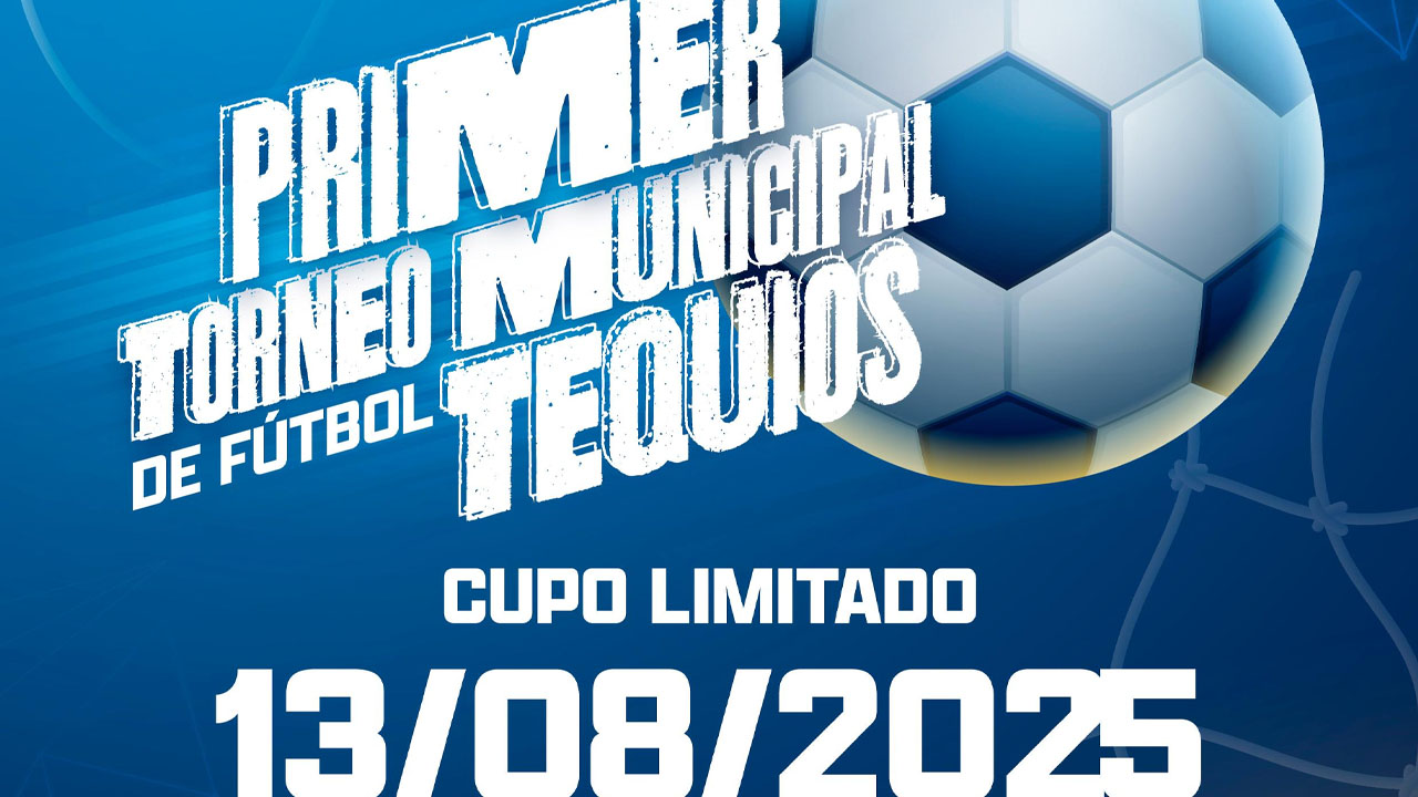 Inicia el Primer Torneo Municipal de Fútbol Tequios en Huamantla