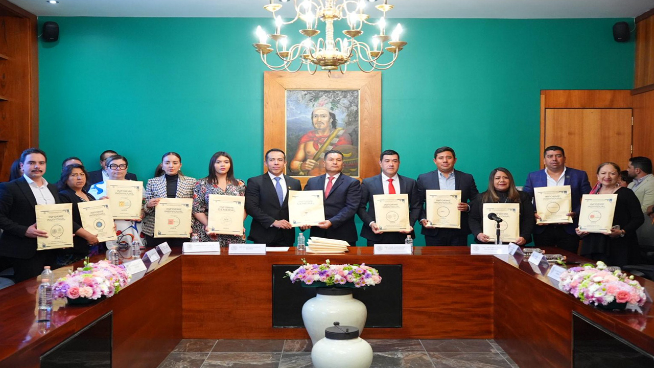 Congreso recibe del OFS informes de cuentas públicas 2024