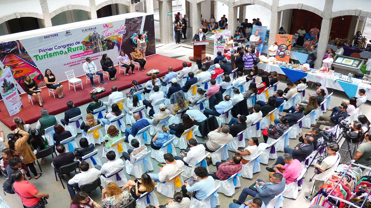 Se realiza en el Patio Vitral, 1er Congreso de Turismo Rural